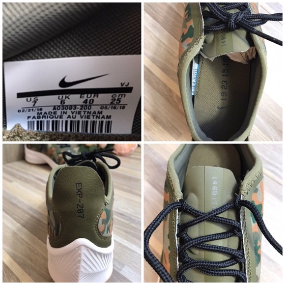 NWT Nike Exp-Z07 SE Medium Olive W AUTHENTIC - Picture 7 of 8